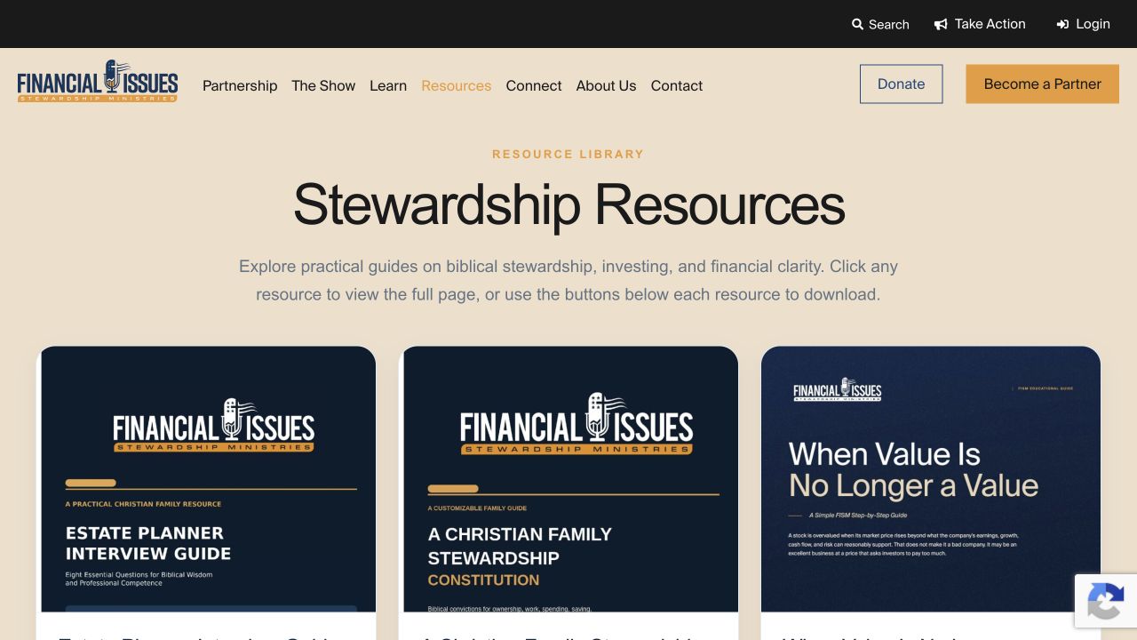 PDF Resource Library — project interface